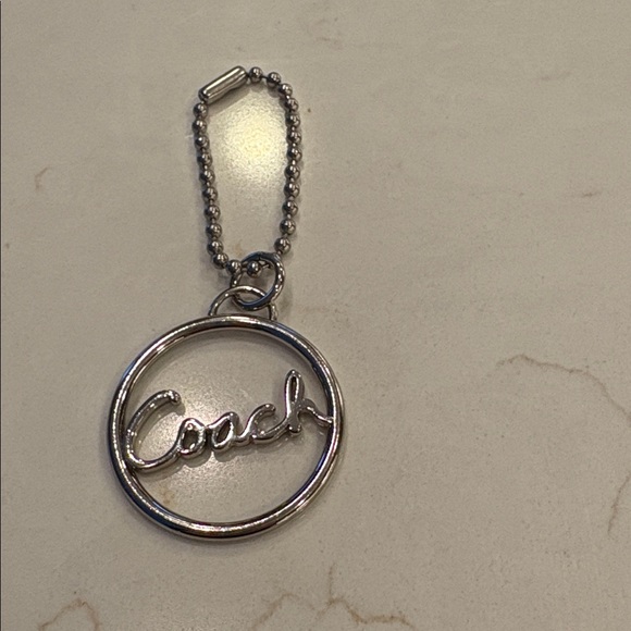 Coach Script Bag Charm - Picture 2 of 3